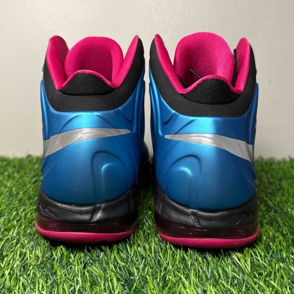 Nike Air Max Hyperposite Fireberry Blue Pink Black - Picture 5 of 11